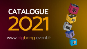 Couverture Catalogue 2021 - Big Bang Event