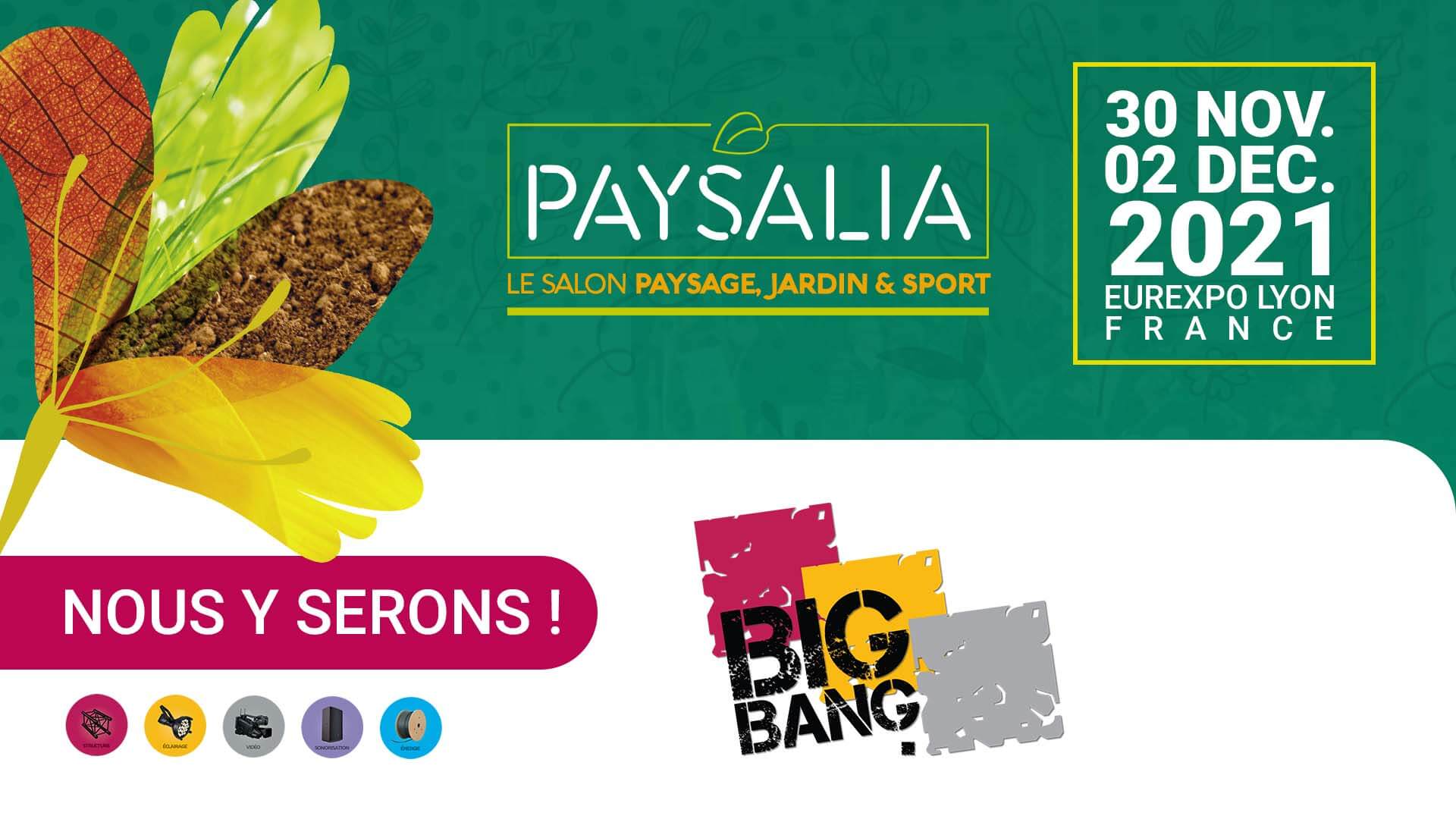 Le Salon Paysage, Jardin & Sport - Paysalia 2021